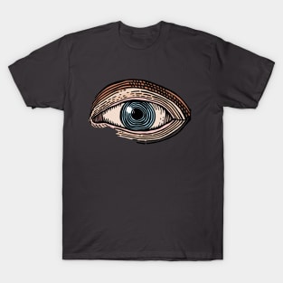 Engraved Eye in Color T-Shirt